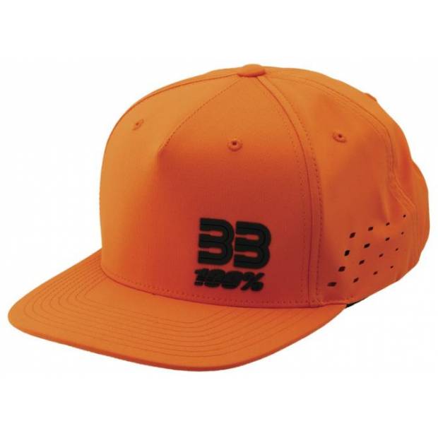 kšiltovka 100% - BB33 DRIVE Snapback oranžová (vel. UNI) M186-877 100%