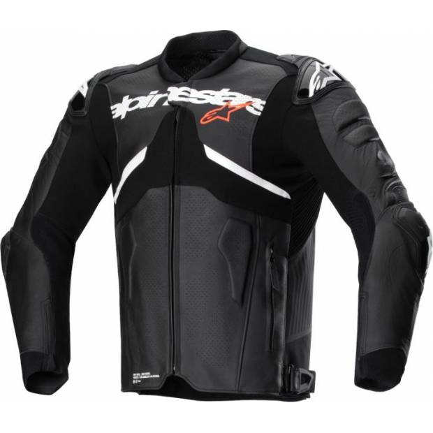 bunda ATEM 5, ALPINESTARS (černá/bílá) 2025 M100-1028 ALPINESTARS