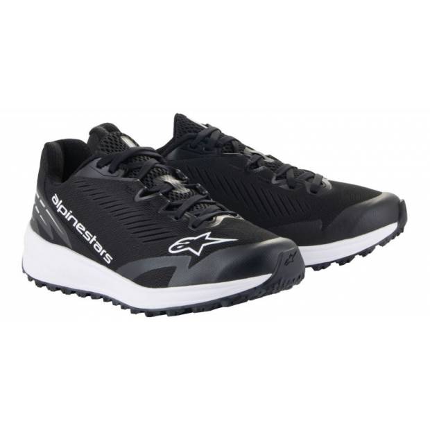 boty META ROAD 2, ALPINESTARS (černá/bílá, vel. 40,5) M133-48-405 ALPINESTARS