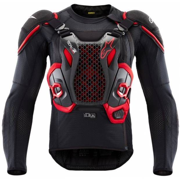 airbagová vesta TECH-AIR®OFF-ROAD system, ALPINESTARS (černá/červená, vel. XL) M160-516-XL ALPINESTARS