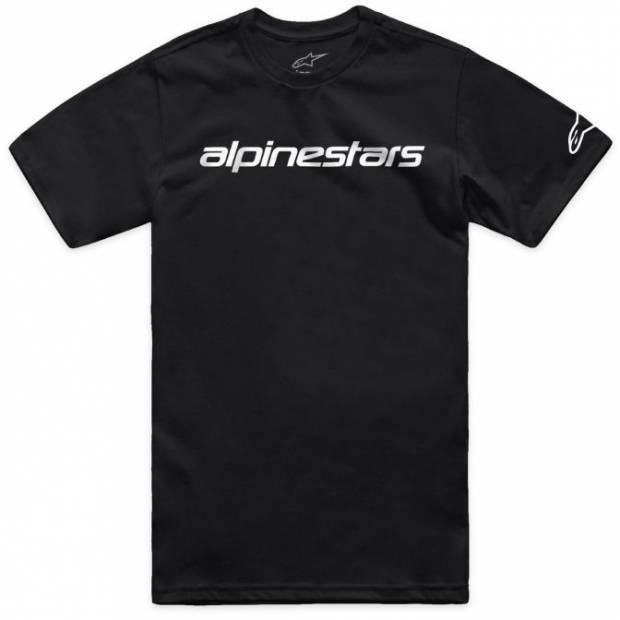 triko LINEAR WORDMARK 2.0 CSF, ALPINESTARS (černá/bílá, vel. 2XL) M182-1069-2XL ALPINESTARS