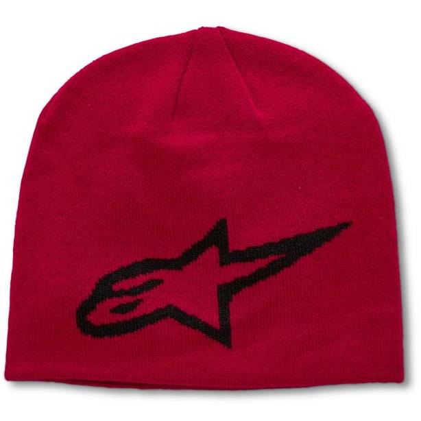 čepice BIG AGELESS BEANIE, ALPINESTARS (červená/černá) M186-836 ALPINESTARS