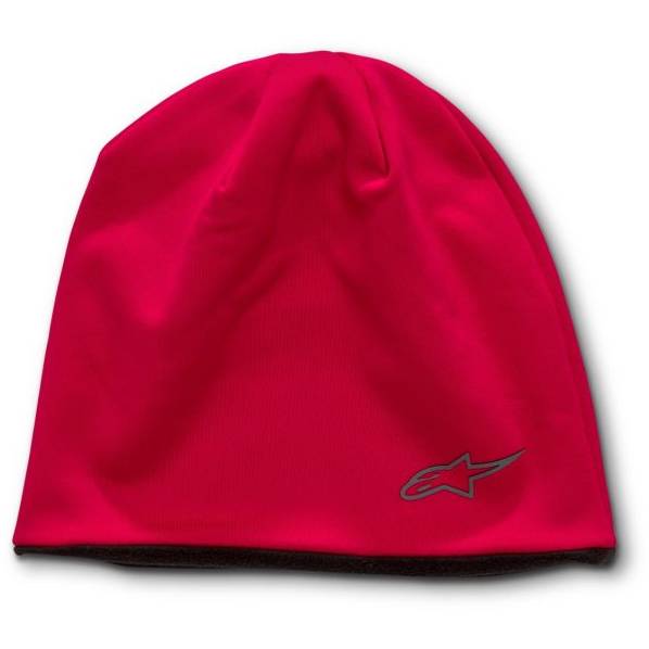 čepice TECH BEANIE, ALPINESTARS (červená/černá) M186-838 ALPINESTARS