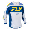 dres F-16, FLY RACING - USA 2025 (bílá/modrá/žlutá, vel. 2XL) M170-0301-2XL FLY RACING