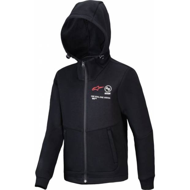 mikina RACER MX FLEECE, ALPINESTARS, dětská (černá, vel. S) M102-11-S ALPINESTARS