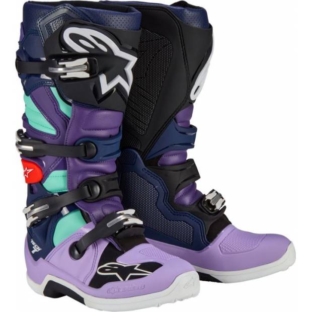 boty TECH 7 limitovaná edice IMPERIAL, ALPINESTARS (modrá) 2024 M130-599 ALPINESTARS