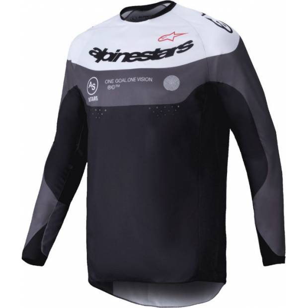 dres PRO-DURA, ALPINESTARS (černá/bílá) 2025 M170-0248 ALPINESTARS