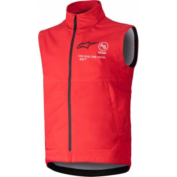 vesta TECHSTAR SOFTSHELL, ALPINESTARS, dětská (červená, vel. XL) M102-10-XL ALPINESTARS