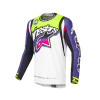 dres SUPERTECH SX limitovaná edice DIRT STUDIOS, ALPINESTARS (bílá/fialová/růžová/žlutá fluo, vel. 2XL) M170-0285-2XL ALPINESTARS