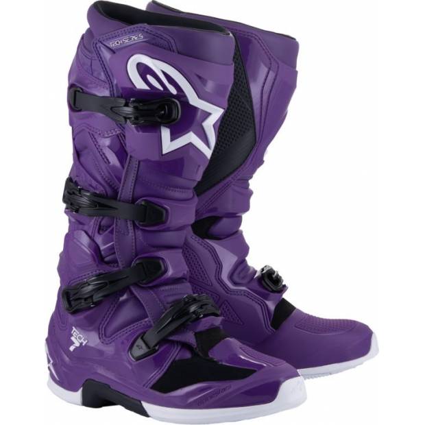 boty TECH 7, ALPINESTARS (fialová, vel. 38) M130-595-38 ALPINESTARS