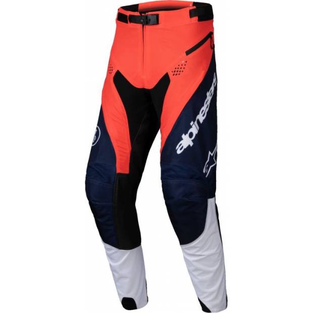 kalhoty PRO-DURA, ALPINESTARS (modrá/oranžová/bílá) 2025 M171-0216 ALPINESTARS