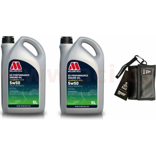 MILLERS OILS EE PERFORMANCE 5w50  (sada 5 l + 5 l + peněženka) MI 82095S Ostatní