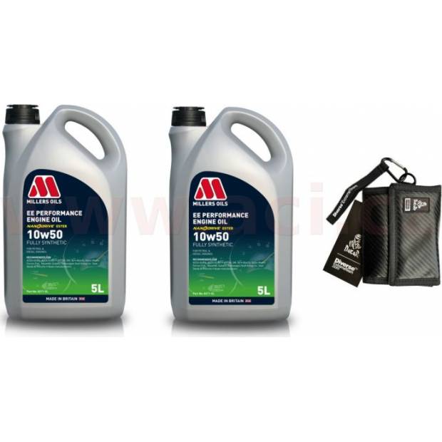 MILLERS OILS EE PERFORMANCE 10w50  (sada 5 l + 5 l + peněženka) MI 82115S Ostatní