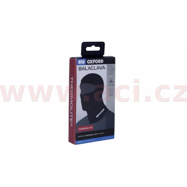 kukla Balaclava Thermolite®, OXFORD (černá) M167-100 OXFORD