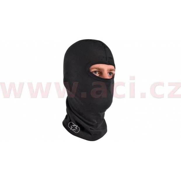 kukla Balaclava Deluxe Merino vlna, OXFORD (černá) M167-97 OXFORD