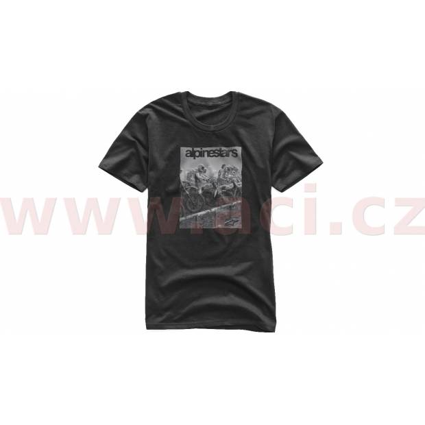 triko REMINISCE TEE krátký rukáv, ALPINESTARS (černá) M182-500 ALPINESTARS