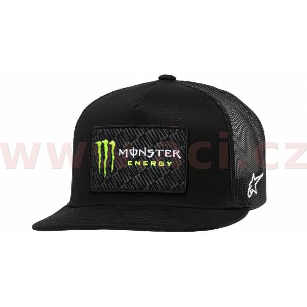 kšiltovka MONSTER CHAMP HAT, ALPINESTARS (černá/černá) M186-352 ALPINESTARS