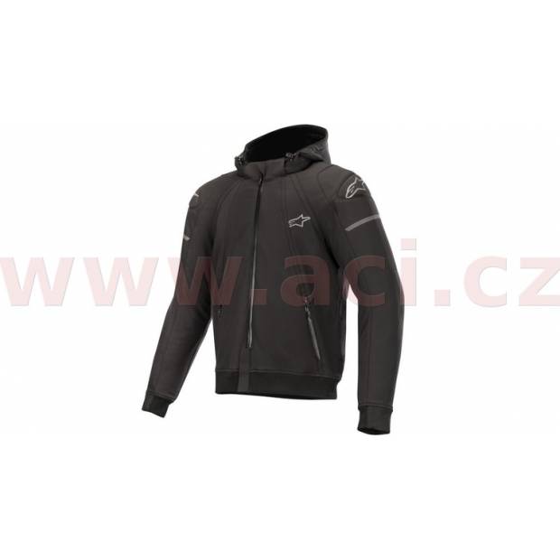 bunda SEKTOR TECH HOODIE, ALPINESTARS (černá/šedá) M100-333 ALPINESTARS