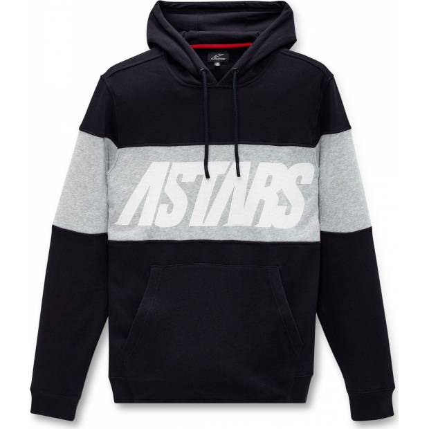 mikina BORDER HOODIE, ALPINESTARS (černá) M100-719 ALPINESTARS