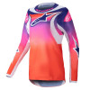 dres STELLA FLUID WURX, ALPINESTARS, dámský (multicolor/bílá, vel. L) M170-0282-L ALPINESTARS