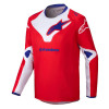 dres RACER VEIL, ALPINESTARS, dětský (červená/bílá, vel. L) M173-0066-L ALPINESTARS