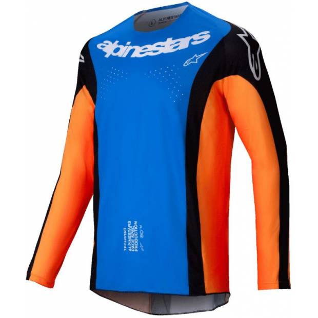 dres TECHSTAR MELT, ALPINESTARS (oranžová/modrá, vel. XL) M170-0255-XL ALPINESTARS