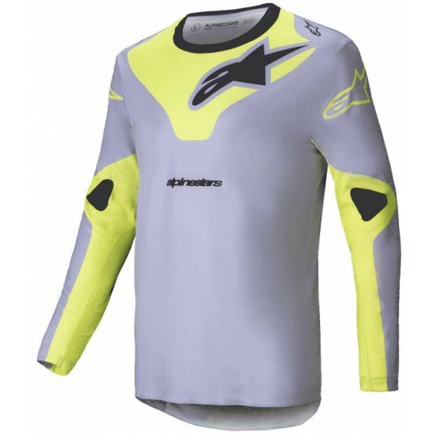 dres RACER VEIL, ALPINESTARS (šedá/žlutá fluo, vel. XL) M170-0261-XL ALPINESTARS