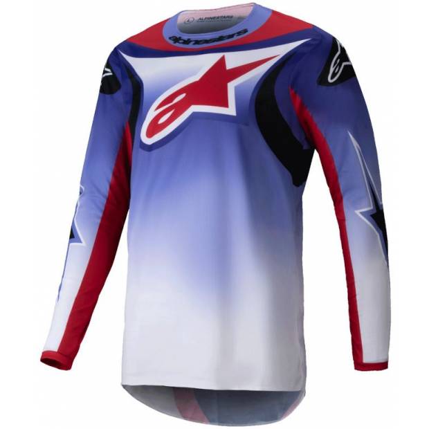 dres FLUID WURX, ALPINESTARS (fialová/červená, vel. XL) M170-0278-XL ALPINESTARS