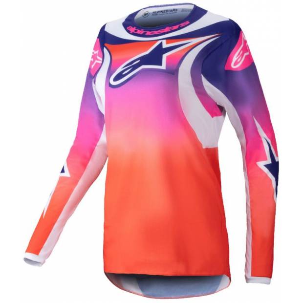 dres STELLA FLUID WURX, ALPINESTARS, dámský (multicolor/bílá, vel. M) M170-0282-M ALPINESTARS