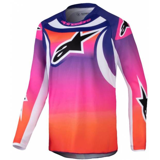 dres RACER WURX, ALPINESTARS, dětský (multicolor/bílá, vel. XL) M173-0064-XL ALPINESTARS