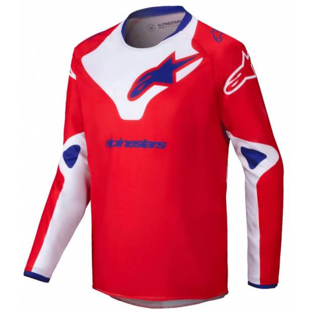 dres RACER VEIL, ALPINESTARS, dětský (červená/bílá, vel. XL) M173-0066-XL ALPINESTARS