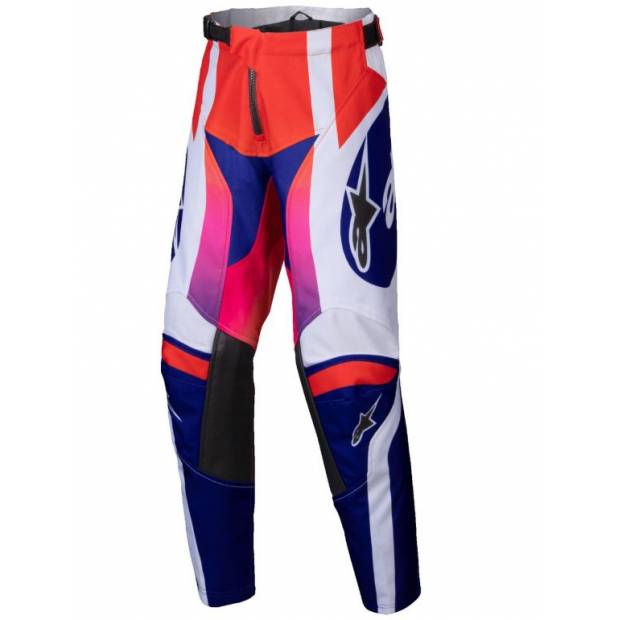 kalhoty RACER WURX, ALPINESTARS, dětské (multicolor/bílá, vel. 26) M174-0048-26 ALPINESTARS