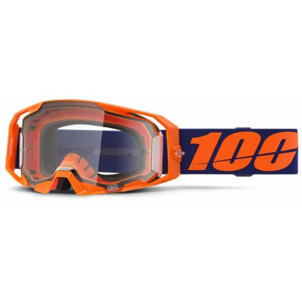 ARMATIC 100% brýle Neon Orange, čiré plexi M150-1059 100%