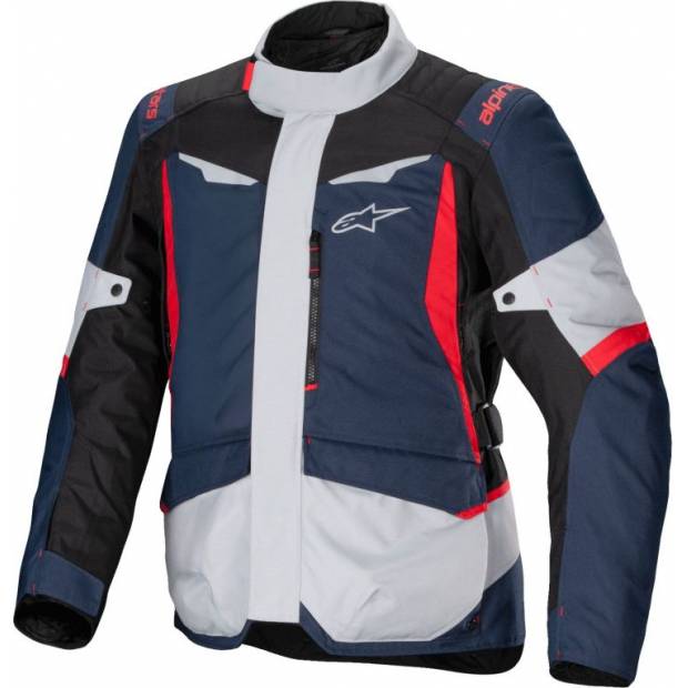 bunda ST-1 WATERPROOF, ALPINESTARS (tmavě modrá/černá/červená) 2025 M100-1079 ALPINESTARS