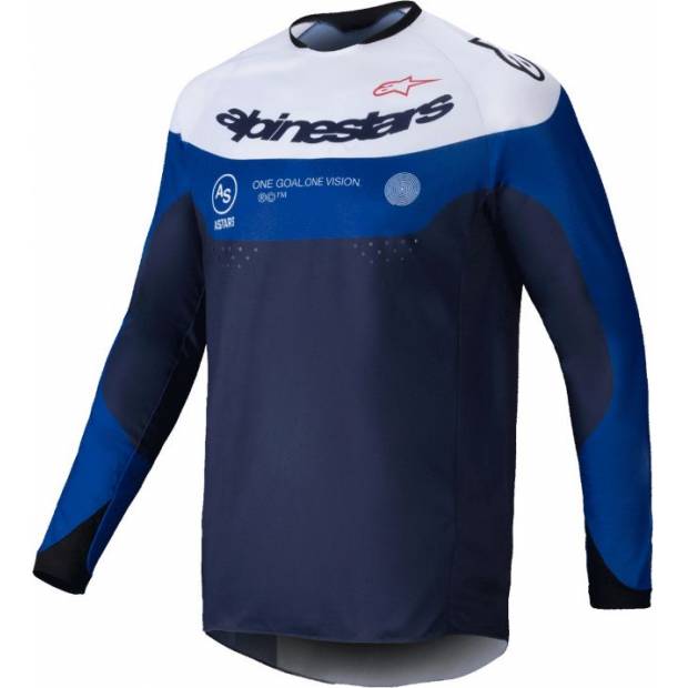 dres PRO-DURA, ALPINESTARS (modrá/bílá) 2025 M170-0250 ALPINESTARS