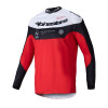 dres PRO-DURA, ALPINESTARS (černá/červená/bílá, vel. 2XL) M170-0247-2XL ALPINESTARS