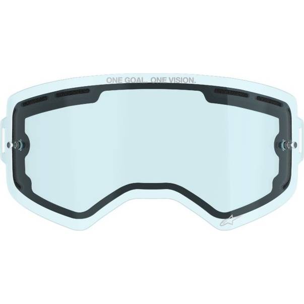 plexi pro brýle SUPERTECH, ALPINESTARS (dvojité antifog modré) M152-548 ALPINESTARS