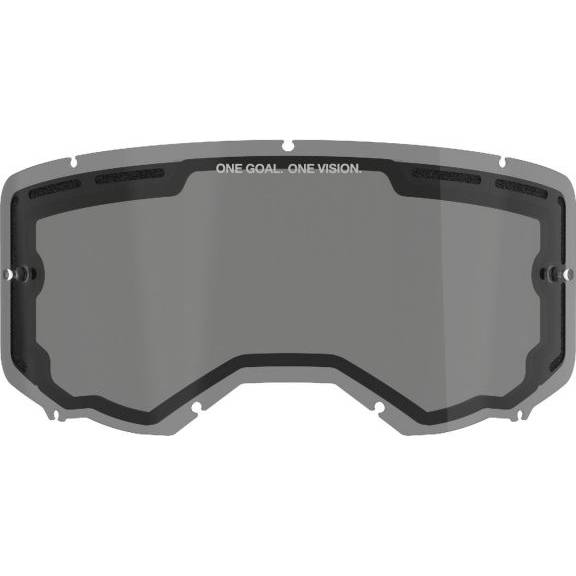 plexi pro brýle VISION 8/5/3, ALPINESTARS (dvojité antifog kouřové) M152-577 ALPINESTARS