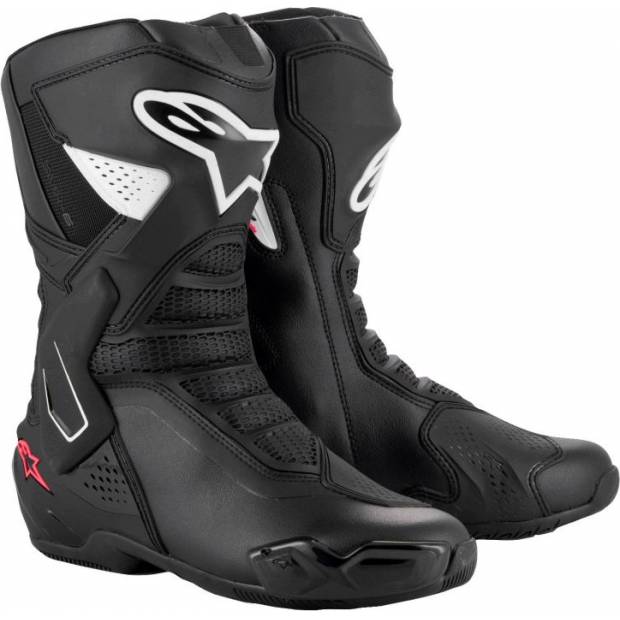 boty STELLA SMX-6 3, ALPINESTARS, dámské (černá/bílá/růžová) 2025 M131-39 ALPINESTARS