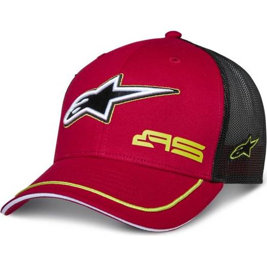 kšiltovka EXCEED TRUCKER, ALPINESTARS (červená/černá) M186-904 ALPINESTARS