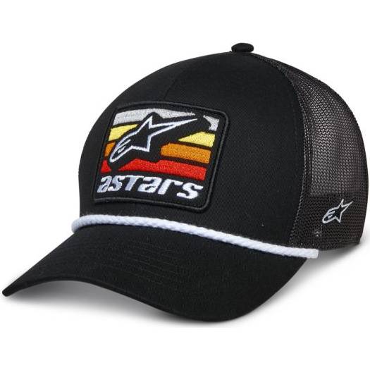 kšiltovka SELICA TRUCKER, ALPINESTARS (černá) M186-901 ALPINESTARS